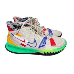 Nike - Kyrie 7 Visions Colorful Mid Basketball Shoes Sz 9.5 DC9122-001